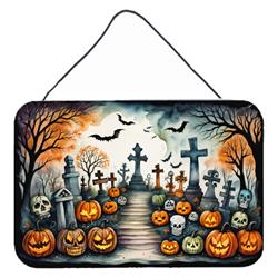DAC2237DS812 12 x 8 in. Unisex Day of the Dead Spooky Halloween Wall or Door Hanging Prints
