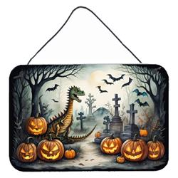 DAC2239DS812 12 x 8 in. Unisex Dinosaurs Spooky Halloween Wall or Door Hanging Prints