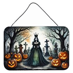 DAC2241DS812 12 x 8 in. Unisex Evil Queen Spooky Halloween Wall or Door Hanging Prints