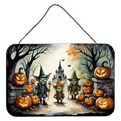 DAC2246DS812 12 x 8 in. Unisex Goblins Spooky Halloween Wall or Door Hanging Prints