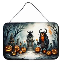 DAC2247DS812 12 x 8 in. Unisex Krampus The Christmas Demon Spooky Halloween Wall or Door Hanging Prints