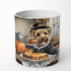 DAC1793CDL 10 oz Unisex Lakeland Terrier Fall Kitchen Pumpkins Decorative Soy Candle