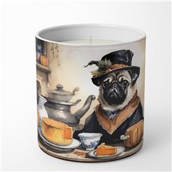 DAC1803CDL 10 oz Unisex Pug Fall Kitchen Pumpkins Decorative Soy Candle