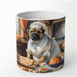 DAC1812CDL 10 oz Unisex Shar Pei Fall Kitchen Pumpkins Decorative Soy Candle
