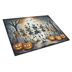 DAC2235LCB 15 x 12 in. Unisex Dancing Skeletons Spooky Halloween Glass Cutting Board - Large