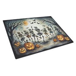 DAC2236LCB 15 x 12 in. Unisex Dancing Skeletons Spooky Halloween Glass Cutting Board - Large