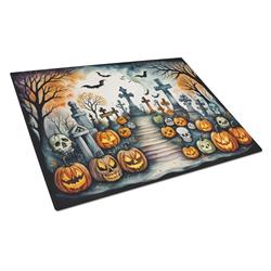 DAC2237LCB 15 x 12 in. Unisex Day of the Dead Spooky Halloween Glass Cutting Board - Large