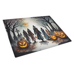 DAC2243LCB 15 x 12 in. Unisex Vampires Spooky Halloween Glass Cutting Board - Large