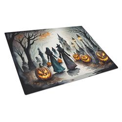 DAC2244LCB 15 x 12 in. Unisex Vampires Spooky Halloween Glass Cutting Board - Large