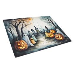 DAC2245LCB 15 x 12 in. Unisex Ghosts Spooky Halloween Glass Cutting Board - Large