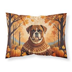 20.5 x 30 in. Unisex Boxer Fall Fabric Standard Pillowcase