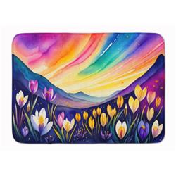 19 x 27 in. Unisex Crocus in Color Memory Foam Kitchen Mat