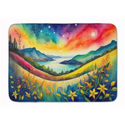 19 x 27 in. Unisex Hypericum or St. Johns Wort in Color Memory Foam Kitchen Mat
