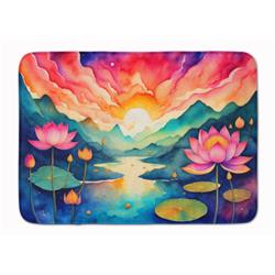 19 x 27 in. Unisex Lotus in Color Memory Foam Kitchen Mat