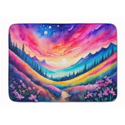 19 x 27 in. Unisex Phlox in Color Memory Foam Kitchen Mat
