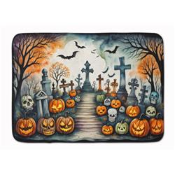 DAC2237RUG 19 x 27 in. Unisex Day of the Dead Spooky Halloween Memory Foam Kitchen Mat