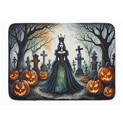 19 x 27 in. Unisex Evil Queen Spooky Halloween Memory Foam Kitchen Mat