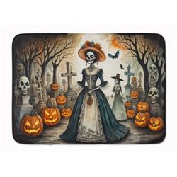 19 x 27 in. Unisex La Catrina Skeleton Spooky Halloween Memory Foam Kitchen Mat