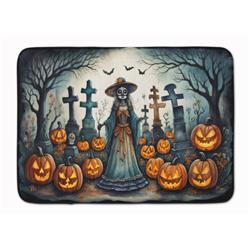 19 x 27 in. Unisex La Catrina Skeleton Spooky Halloween Memory Foam Kitchen Mat