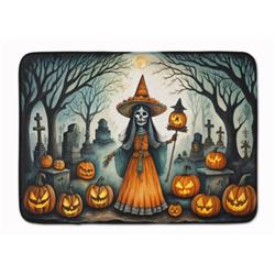 19 x 27 in. Unisex La Llorona Skeleton Spooky Halloween Memory Foam Kitchen Mat