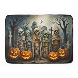 19 x 27 in. Unisex Mummies Spooky Halloween Memory Foam Kitchen Mat