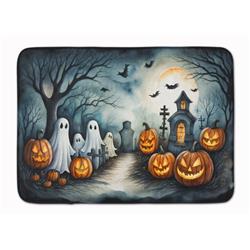 19 x 27 in. Unisex Ghosts Spooky Halloween Memory Foam Kitchen Mat