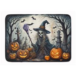 19 x 27 in. Unisex Witch Spooky Halloween Memory Foam Kitchen Mat