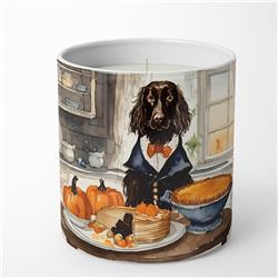10 oz Unisex Boykin Spaniel Fall Kitchen Pumpkins Decorative Soy Candle