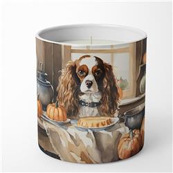 DAC1760CDL 10 oz Unisex Cavalier Spaniel Fall Kitchen Pumpkins Decorative Soy Candle