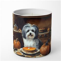 DAC1778CDL 10 oz Unisex Havanese Fall Kitchen Pumpkins Decorative Soy Candle