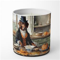 10 oz Unisex Irish Setter Fall Kitchen Pumpkins Decorative Soy Candle