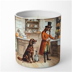 10 oz Unisex Irish Setter Fall Kitchen Pumpkins Decorative Soy Candle