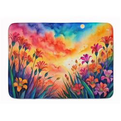19 x 27 in. Unisex Alstroemerias in Color Memory Foam Kitchen Mat