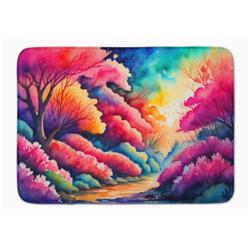 19 x 27 in. Unisex Azaleas in Color Memory Foam Kitchen Mat
