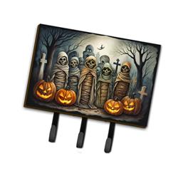 9 x 6 in. Unisex Mummies Spooky Halloween Leash or Key Holder