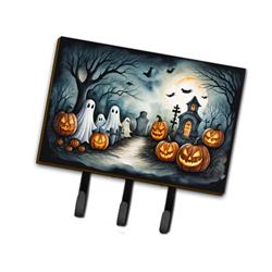 9 x 6 in. Unisex Ghosts Spooky Halloween Leash or Key Holder