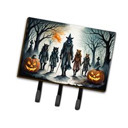 9 x 6 in. Unisex Werewolves Spooky Halloween Leash or Key Holder