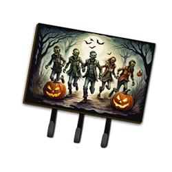 9 x 6 in. Unisex Zombies Spooky Halloween Leash or Key Holder