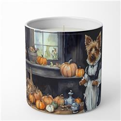 DAC1729CDL 10 oz Unisex Australian Terrier Fall Kitchen Pumpkins Decorative Soy Candle