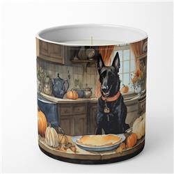 10 oz Unisex Belgian Malinois Fall Kitchen Pumpkins Decorative Soy Candle