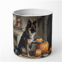 DAC1736CDL 10 oz Unisex Belgian Tervuren Fall Kitchen Pumpkins Decorative Soy Candle