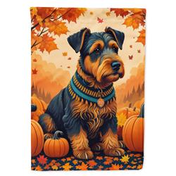 DAC1003GF 15.5 x 11.25 in. Airedale Terrier Fall Garden Flag