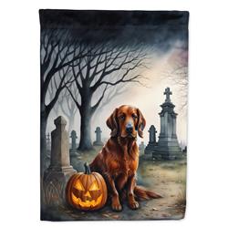 DAC2044CHF 40 x 28 in. Irish Setter Spooky Halloween House Flag