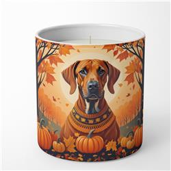 DAC1066CDL 10 oz Unisex Rhodesian Ridgeback Fall Decorative Soy Candle