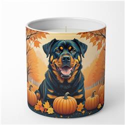10 oz Unisex Rottweiler Fall Decorative Soy Candle
