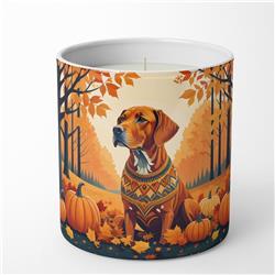 10 oz Unisex Vizsla Fall Decorative Soy Candle