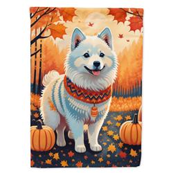 40 x 28 in. Unisex American Eskimo Fall House Flag