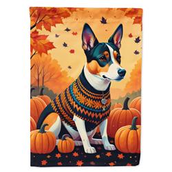 DAC1012CHF 40 x 28 in. Basenji Fall House Flag
