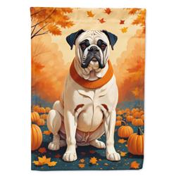 DAC1025CHF 40 x 28 in. White Boxer Fall House Flag
