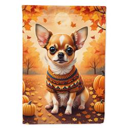 DAC1034CHF 40 x 28 in. Chihuahua Fall House Flag